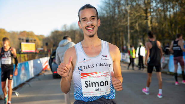 Simon Boch beim 10k-Invitational-Dresden im November 2020.