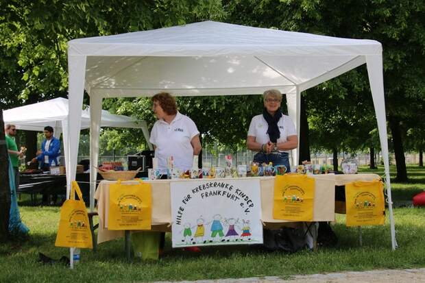 Spenden sammeln für den guten Zweck beim Charity Walk & Run Frankfurt