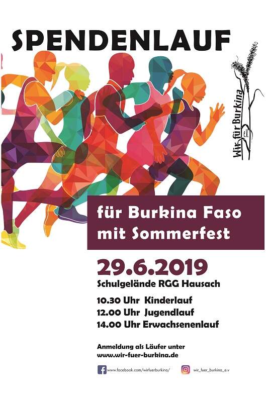 Spendenlauf für Burkina Faso 2019