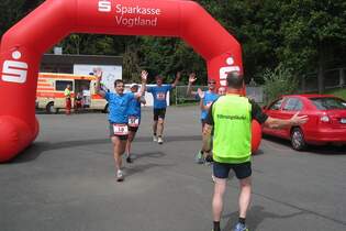 Städtelauf Plauen-Hof: Zieleinlauf in Hof