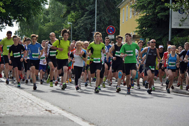 Start zum Adelsberglauf in Chemnitz