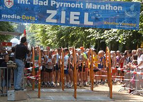 Start zum Bad-Pyrmont-Marathon