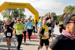 Start zum Charity Walk & Run in Groß-Gerau