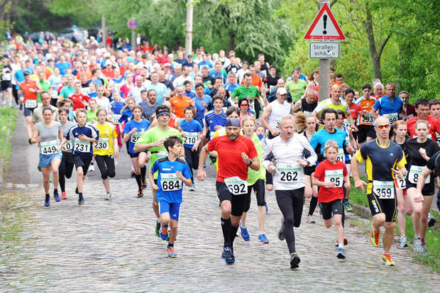 Start zum Heidelauf
