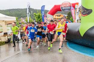 Start zum Jufa Lauf und Walk in Bleiburg