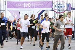 Start zum Krebsforschungslauf Wien