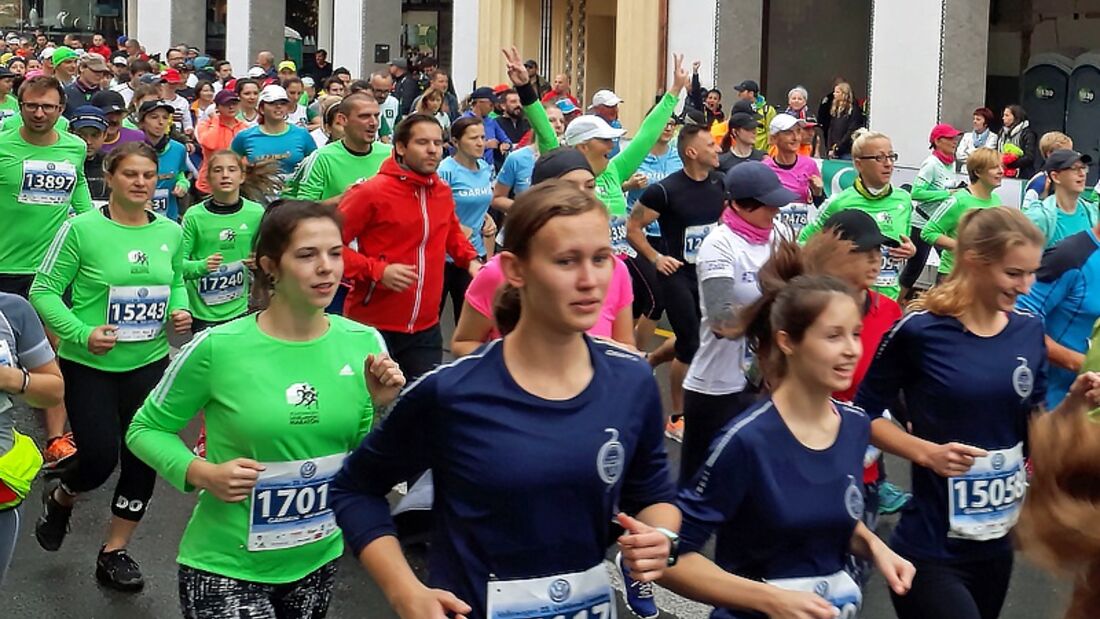 Start zum Ljubljana-Marathon