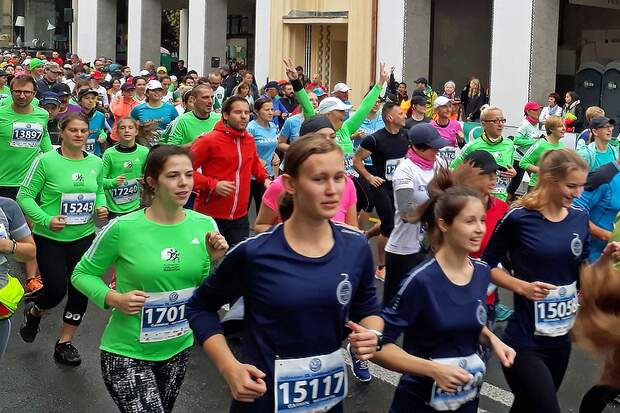 Start zum Ljubljana-Marathon