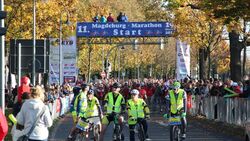 Start zum Magdeburg-Marathon
