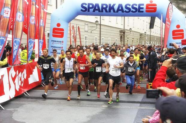 Start zum Salzburger Jedermannlauf 2013