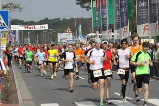 Start zum famila-Lauf in Oldenburg