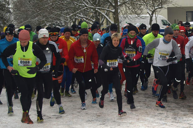 Start zur Winterlaufserie in Creuzburg