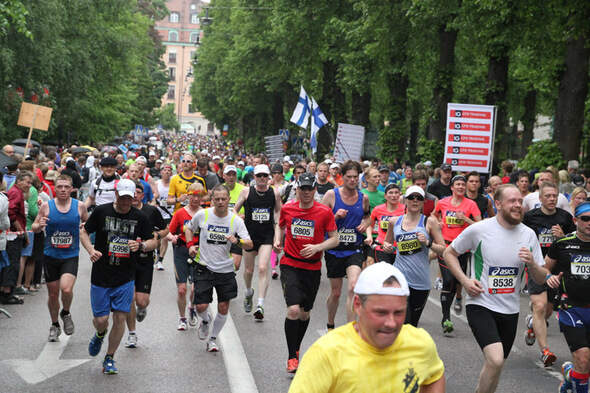 Stockholm-Marathon Stadt 2013