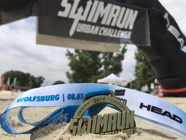SwimRun Urban Challenge Wolfsburg 2018 Finish