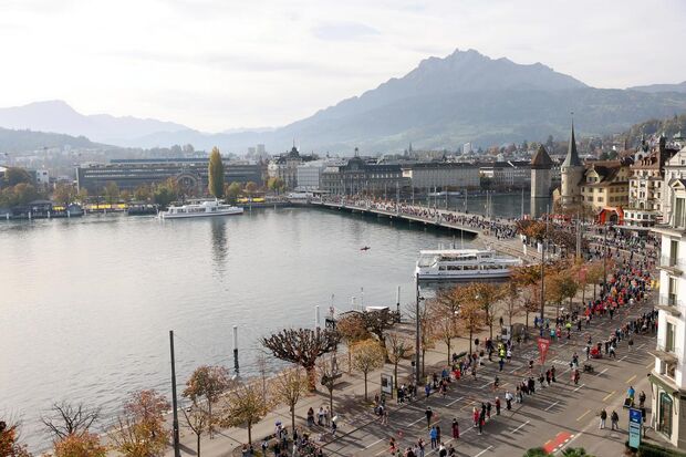 Swiss City Marathon Lucerne: Rund um das Luzerner Seebecken