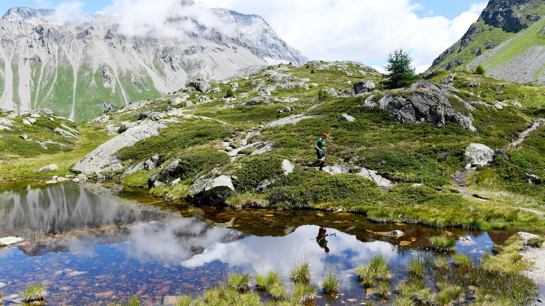 Trails beim Swiss Alpine Irontrail bieten anspruchsvolle Wege und eine wunderschöne Kulisse.