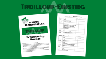 Trainingsplan Traileinstieg