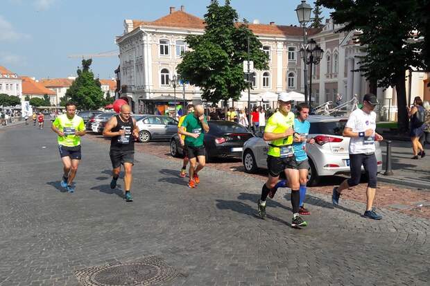 Vilnius-Marathon 2016 Rathausplatz