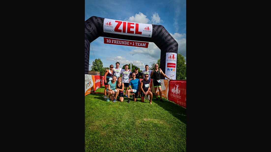Zehn Freunde Triathlon Frankfurt 2021