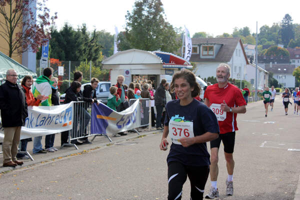 Zieleinlauf beim Ettenheimer Stadtlauf