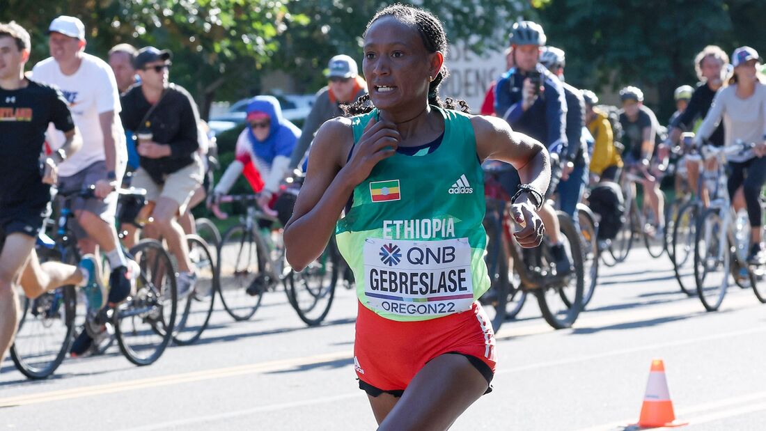Gotytom Gebreslase triumphiert im Marathon