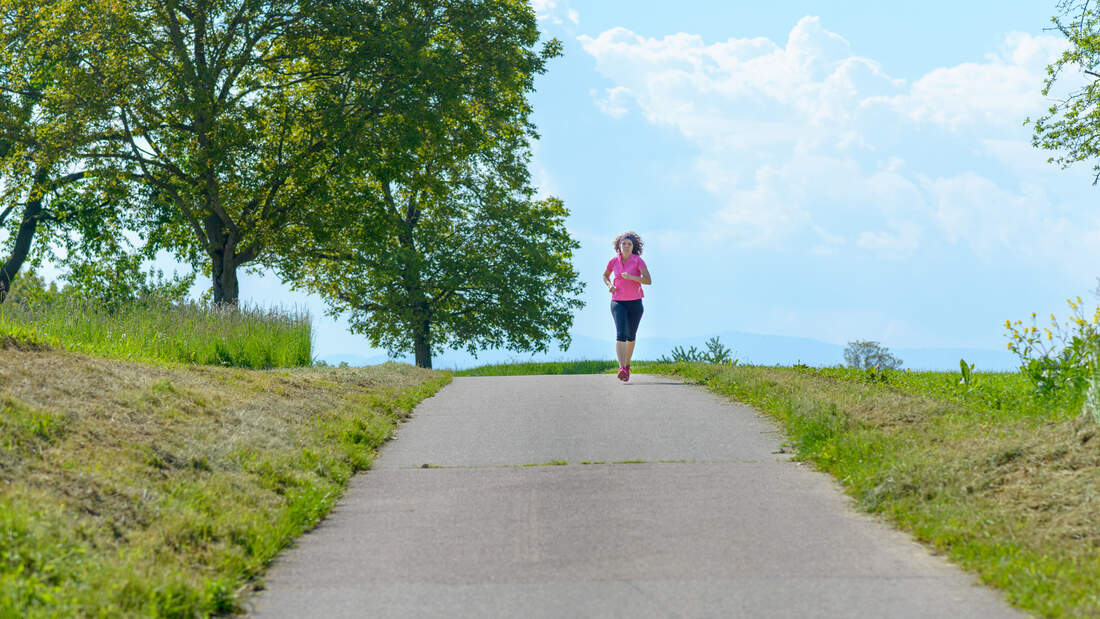 Vitesse en faisant du jogging