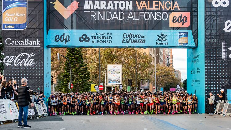 Jagd auf die Olympianormen beim Valencia-Marathon