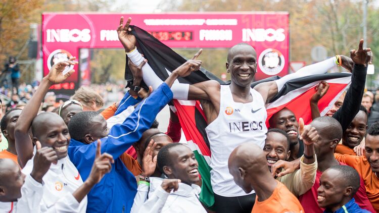 Kipchoge schreibt Marathon-Geschichte