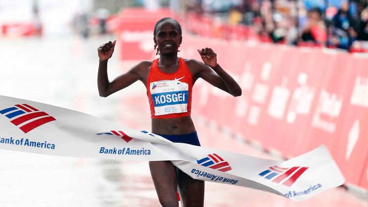 Verteidigt Kosgei ihren Marathontitel in Chicago?