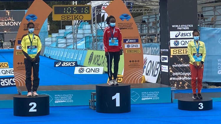 Melat Kejeta gewinnt Silber bei Halbmarathon-WM