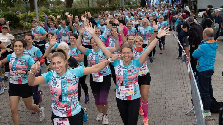 Rund 1.700 Läuferinnen beim Mannheimer Frauenlauf