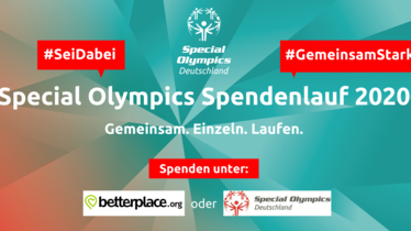 Virtueller Special Olympics Spendenlauf