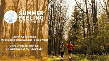 Laufen für das Klima - Wir pflanzen einen Summer Feeling Wald